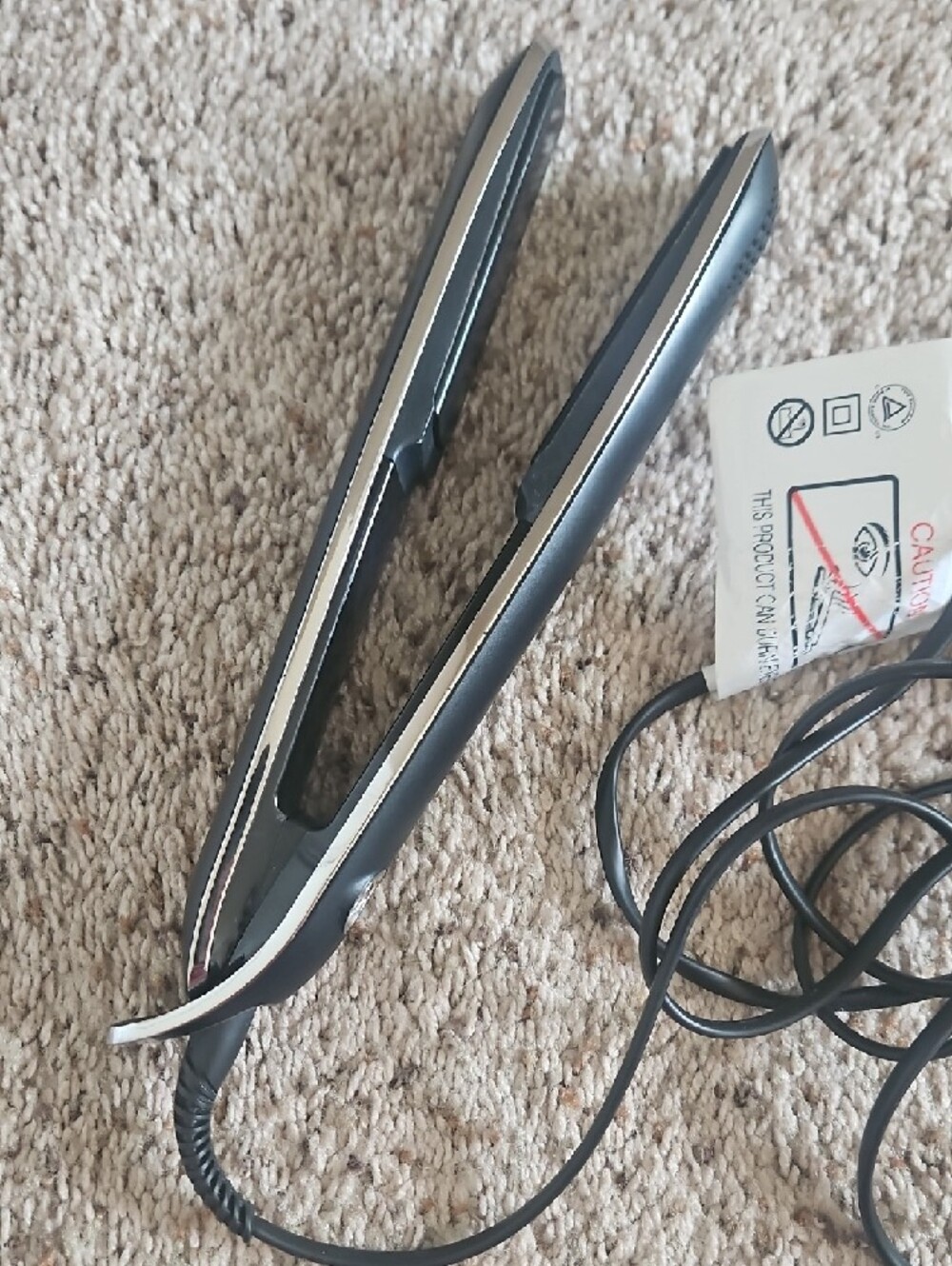 ghd Black Hair Straightener Flat Iron - Picture 3 of 7